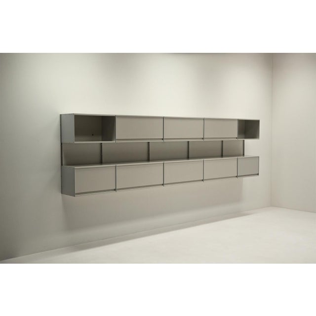 Large 606 Wall Unit by Dieter Rams for Vitsoe, Germany, 1960s, Set of 10 For Sale - Image 9 of 9