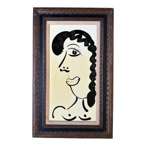 Original Peter Keil Painting Framed