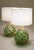 1970s Matched Pair XL Bottle Green Glass Globe Rope Macrame Net Fish Float Coastal Tiki Table Lamps Nos "New-Old-Stock" Unused For Sale - Image 9 of 13