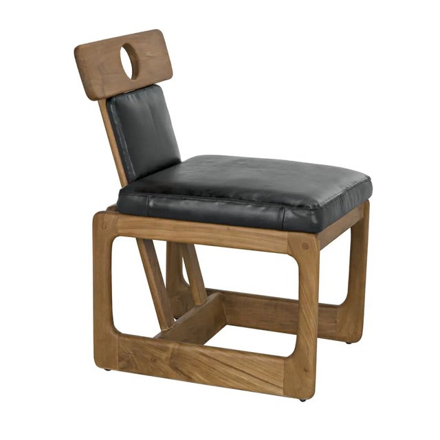 Not Yet Made - Made To Order NOIR Buraco Dining Chair, Teak For Sale - Image 5 of 5