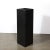 Mid-Century Modernist Matte Black Laminate Pedestal For Sale - Image 9 of 9