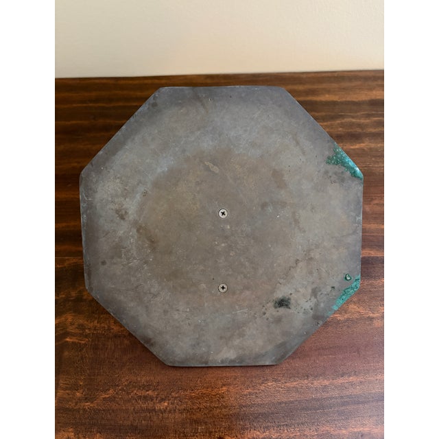 Metal Vintage English Country Iron Garden Sundial "Tempus Fugit" For Sale - Image 7 of 7