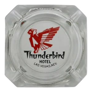 Thunderbird Hotel Glass Ashtray