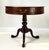 Late 20th Century Century Furniture Traditional Burl Wood and Mahogany Pedestal Drum Table For Sale - Image 9 of 15