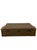 Vintage Campaign-Style Steamer Trunk Coffee Table With 2 Drawers For Sale - Image 4 of 11