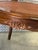 Wood Early 20th Century Carved Solid Walnut Caned Chair For Sale - Image 7 of 9