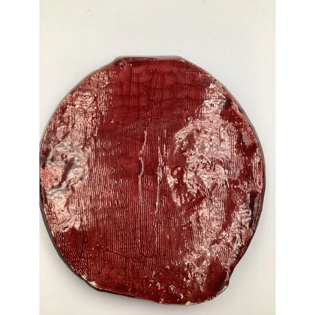 1950s Mid Century France Ceramic La Griffine Restaurant Advertising Ashtray For Sale - Image 5 of 6