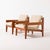 Teak Easy Chairs by Arne Wahl Iversen for Komfort, Denmark, 1960s, Set of 2, in Very Good conditions. Designed 1960 to...