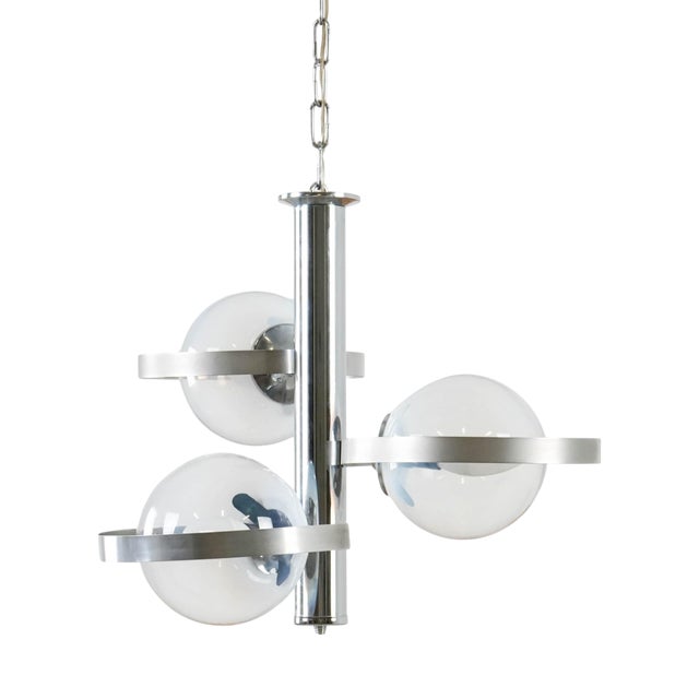 Space Age Pendant Lamp, Italy, 1970s For Sale