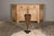 English 1920-1930 Brass Umbrella Stand with Raised Motifs and Tripartite Base For Sale In Atlanta - Image 6 of 11