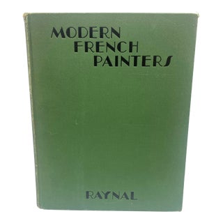 Art Deco Style 1928 Book, Modern French Painters - Hardcover For Sale