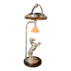 Art Deco Horse Ashtray / Night Light
