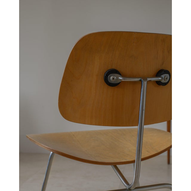 Tan 1950s Charles and Ray Eames DCM Dining Chairs by Herman Miller, Usa For Sale - Image 8 of 13