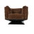 Brown Velvet Fiberglass Armchair by Luigi Pellegrin for Mim Roma, Italy, 1950s For Sale - Image 12 of 12