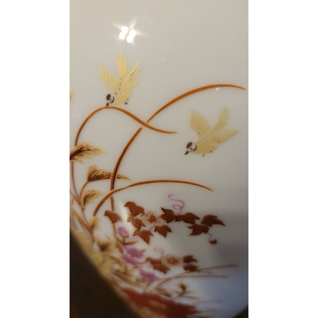 Mid 20th Century Mid 20th Century Porcelain Imari Vase With Floral Designs For Sale - Image 5 of 6