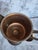 Metal 1950s Dutch Copper Pedastal Snotneus Whale Oil Lamp For Sale - Image 7 of 15