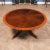 Traditional Mahogany Round Cocktail Table For Sale - Image 6 of 9