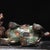Turquoise Pair of Chinese Cloisonné Enamel Pixiu Statues For Sale - Image 8 of 9