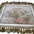 French Silk Tapestry Cushion Cover With Floral & Bird Motif, Ivory & Sage, 18" X 22" For Sale - Image 3 of 5