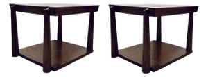 Paul Aubriot for Henredon Mid-Century Modern Style Lasfonts Cocktail Tables Pair