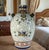 17+ In. Tall Chinese Jug Vase Stylized Blue Songbird, Fruit & Leaf Pattern For Sale - Image 12 of 18
