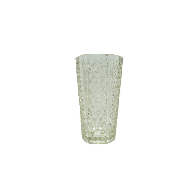 Art Nouveau Bowl on Stand from Ząbkowice Glassworks, Poland, 1970s For Sale - Image 6 of 7