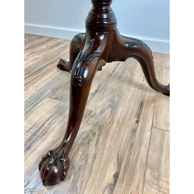 17th Century Fine Antique George III Tip Top Pie Crust Table C. Late 1700s For Sale - Image 5 of 12