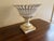 Antique Reticulated Porcelain Basket Compote With Gold Gilt Details For Sale In South Bend - Image 6 of 10