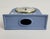 Vintage English Blue Jasperware Neoclassical Wedgewood Shelf Desk Clock For Sale - Image 12 of 12