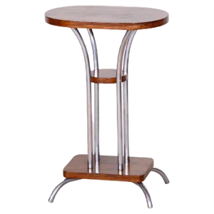 Small Art Deco French Side Table, 1930s