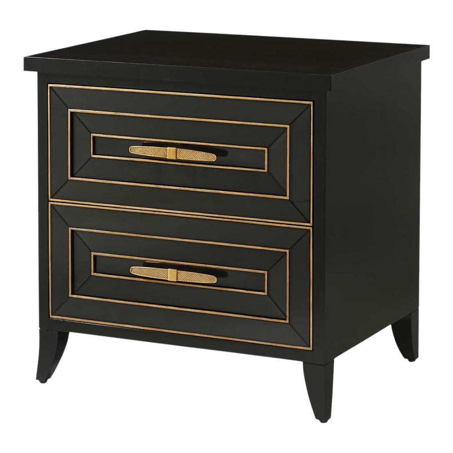 French Art Deco Style Nightstand Chairish