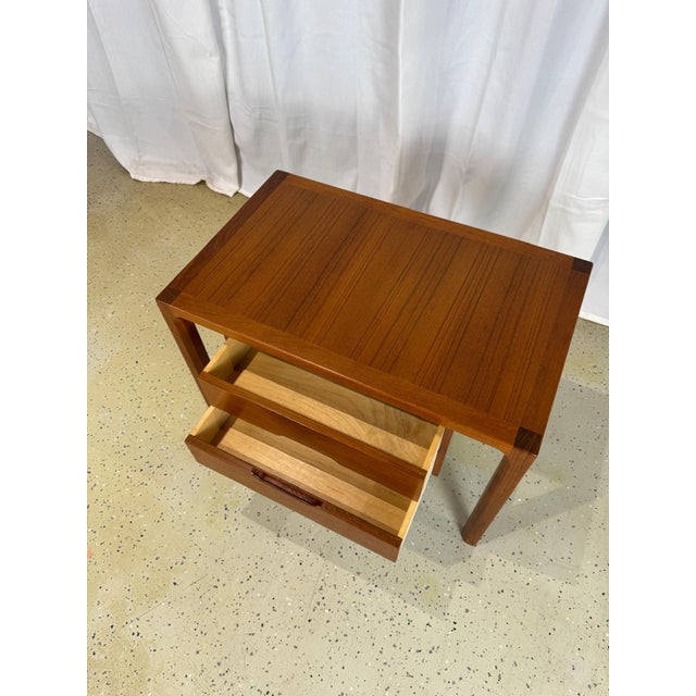 Vintage Teak Side Table by Aksel Kjersgaard, 1970s For Sale - Image 6 of 10