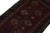 Rug & Kilim Rug & Kilim’s Baluch Tribal Rug in Burgundy With Teal Blue Geometric Patterns For Sale - Image 4 of 8