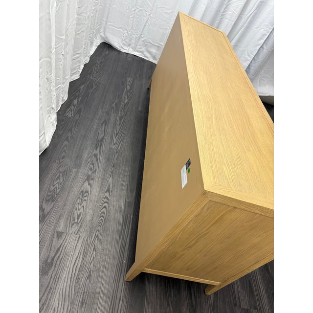 Wood Rh French Contemporary 9-Drawer Dresser – Light Oak / Champagne For Sale - Image 7 of 16