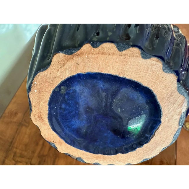 1950s Shell Vase by Upsala Ekeby, 1950s For Sale - Image 5 of 6