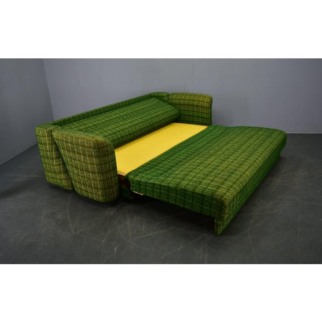 Vintage Italian Three-Seater Sofa in Green, 1970s For Sale - Image 18 of 18
