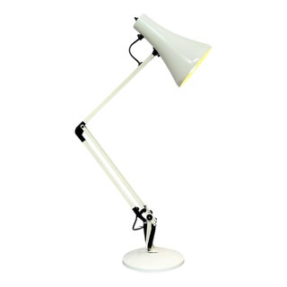 White Apex 90 Anglepoise Desk Lamp by George Carwardine, 1980s For Sale