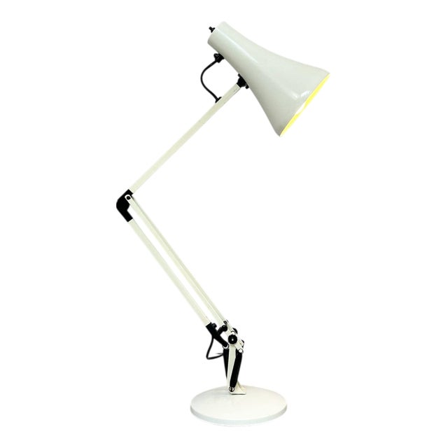 White Apex 90 Anglepoise Desk Lamp by George Carwardine, 1980s For Sale