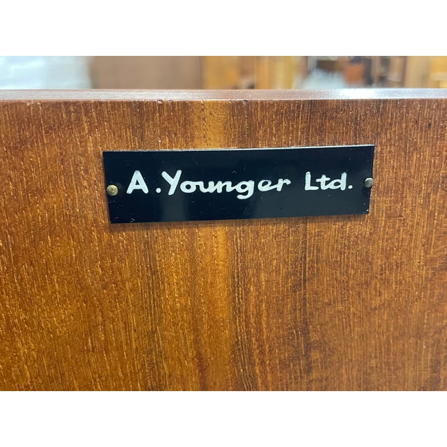 Mid Century Modern Teak Credenza by A. Younger Ltd. | Vintage Sideboard, Made in England, C. 1960’s For Sale - Image 15 of 15