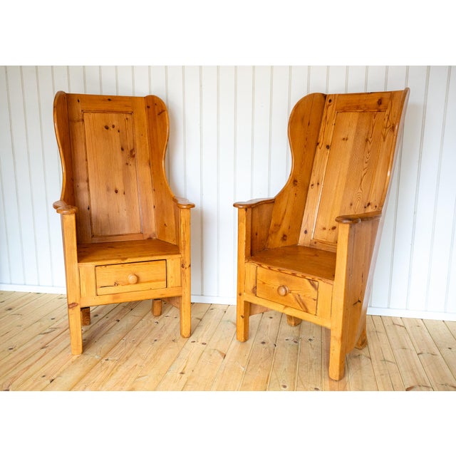 Rustic Farmhouse Armchairs, 1960s, Set of 2 For Sale - Image 17 of 18