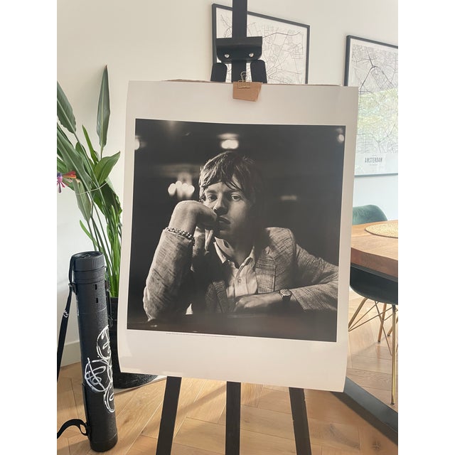 Portraiture Nico Van Der Stam-Mick Jager, 1964, Copyright Nico Van Der Stam/Mai, Printed in Holland, Reproduction Prohibited/Ps For Sale - Image 3 of 6