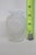 Fenton French Glass Hobnail Opalescent Small Vase Clear White Fluted Rim 4771b For Sale - Image 10 of 14
