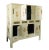 1950s Large Chinese 20th Century Cabinet With Hand Carved and Hand Painted Floral Panels For Sale - Image 5 of 9