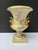 Metal Vintage Victorian Style Floral and Gilt Griffin Handled Porcelain Urn For Sale - Image 7 of 13