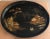 Antique Black Tole Chinoiserie Serving Tray For Sale - Image 10 of 12