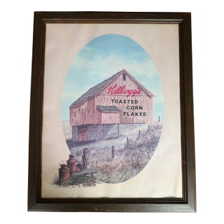 Large Vintage Kellog's Print For Sale