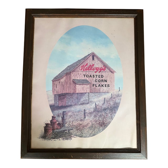 Large Vintage Kellog's Print For Sale