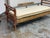 Rustic Rustic Wood Daybed Bench + Cushion, Vintage For Sale - Image 3 of 12