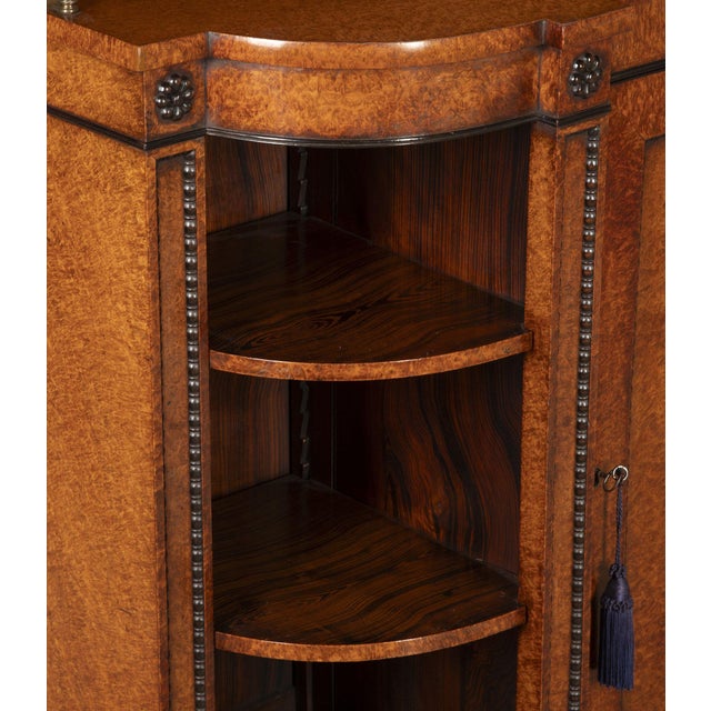 Regency Amboyna Side Cabinet, 1820s For Sale - Image 9 of 18