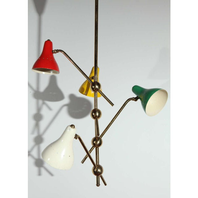 1960 Ceiling Fixture by Jacques Biny For Sale In Los Angeles - Image 6 of 10